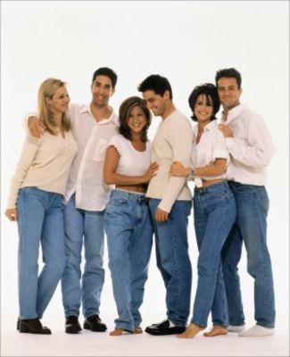 Friends movie poster (1994) Stickers MOV_0f9275ad