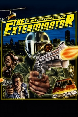 The Exterminator movie poster (1980) metal framed poster