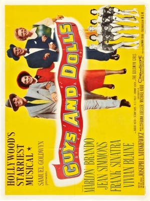 Guys and Dolls movie poster (1955) Poster MOV_0f9f712b