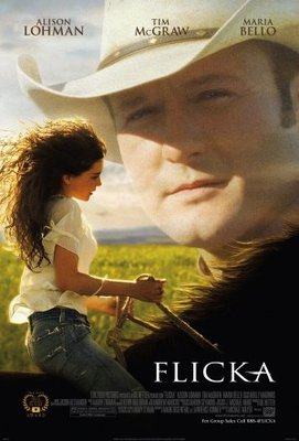 Flicka movie poster (2006) canvas poster