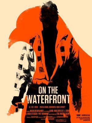 On the Waterfront movie poster (1954) sweatshirt