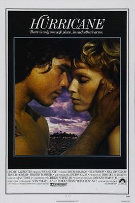 Hurricane movie poster (1979) pillow