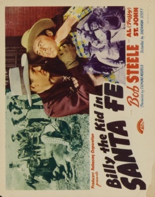 Billy the Kid in Santa Fe movie poster (1941) canvas poster