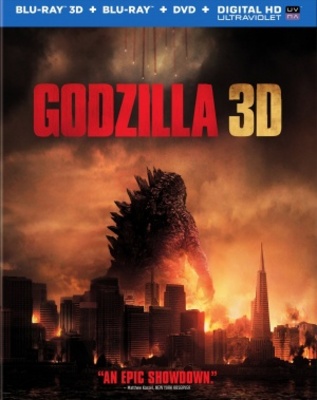Godzilla movie poster (2014) Mouse Pad MOV_0fcac00e