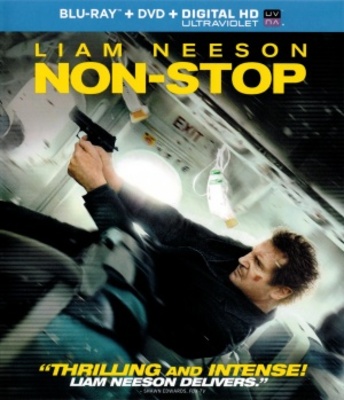 Non-Stop movie poster (2014) poster with hanger