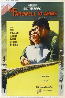 A Farewell to Arms movie poster (1957) poster with hanger