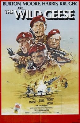 The Wild Geese movie poster (1978) poster with hanger