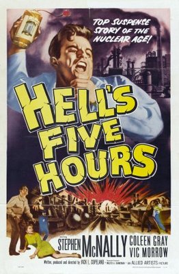 Hell's Five Hours movie poster (1958) mug
