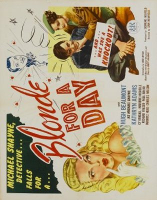 Blonde for a Day movie poster (1946) puzzle MOV_0fe8094e