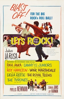 Let's Rock movie poster (1958) mouse pad