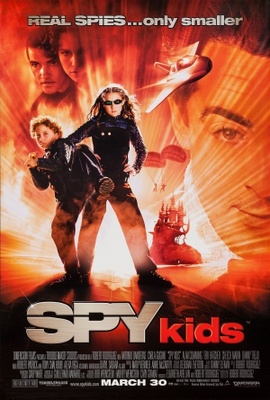 Spy Kids movie poster (2001) canvas poster