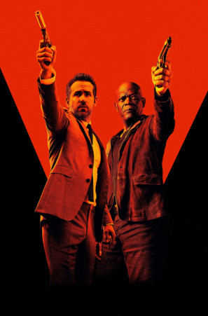The Hitmans Bodyguard movie poster (2017) metal framed poster