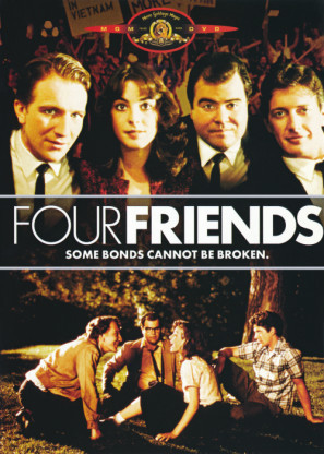 Four Friends movie poster (1981) pillow