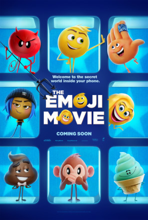 The Emoji Movie movie poster (2017) mug
