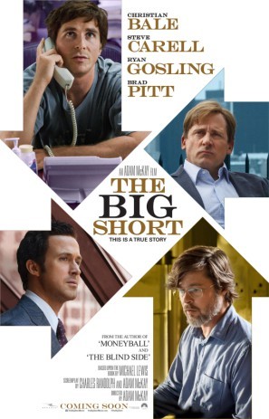 The Big Short movie poster (2015) poster with hanger