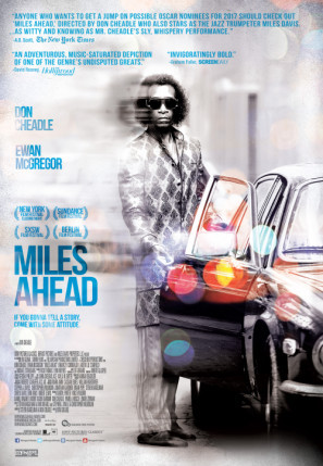 Miles Ahead movie poster (2016) canvas poster