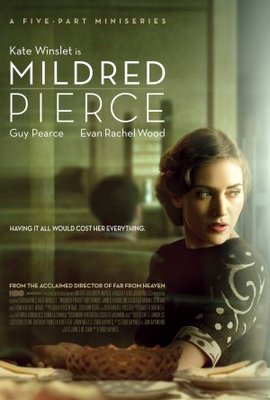 Mildred Pierce movie poster (2011) wood print