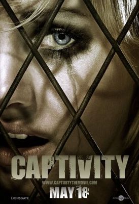 Captivity movie poster (2007) canvas poster