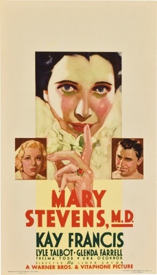Mary Stevens, M.D. movie poster (1933) Stickers MOV_102e9a9b