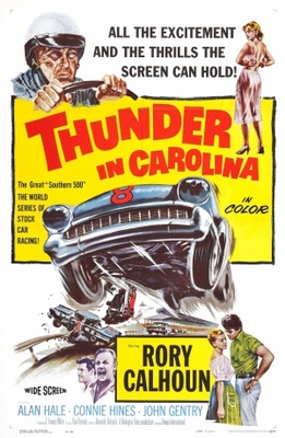 Thunder in Carolina movie poster (1960) poster