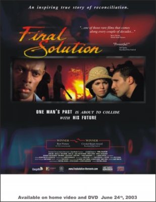 Final Solution movie poster (2001) Mouse Pad MOV_1033a822