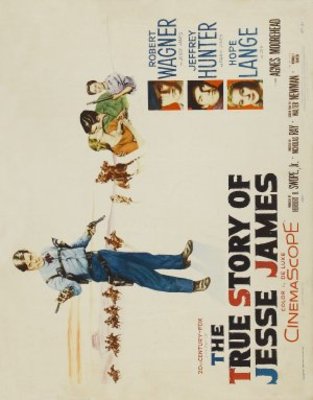 The True Story of Jesse James movie poster (1957) hoodie