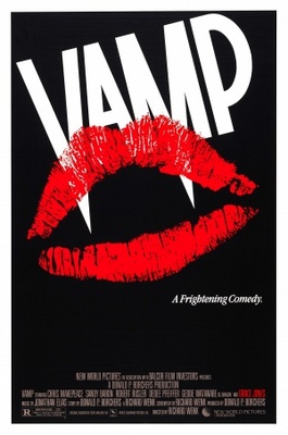 Vamp movie poster (1986) wooden framed poster