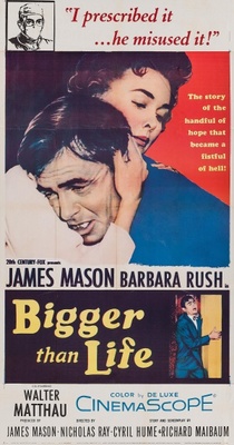 Bigger Than Life movie poster (1956) wooden framed poster
