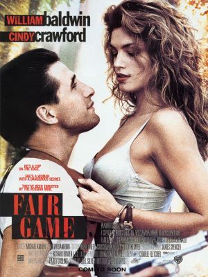 Fair Game movie poster (1995) canvas poster