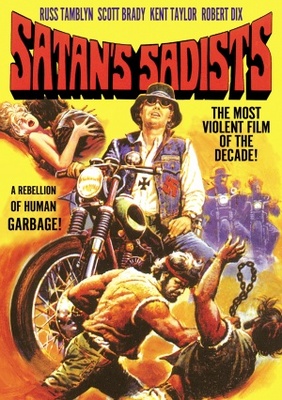 Satan's Sadists movie poster (1969) pillow
