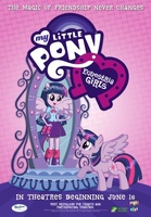 My Little Pony: Equestria Girls movie poster (2013) Mouse Pad MOV_109e7eff