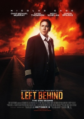 Left Behind movie poster (2014) pillow
