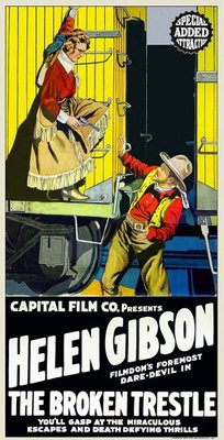 The Hazards of Helen movie poster (1914) puzzle MOV_10bcb2b3