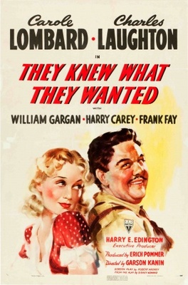 They Knew What They Wanted movie poster (1940) wooden framed poster