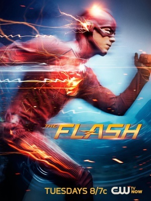 The Flash movie poster (2014) puzzle MOV_10d346c9