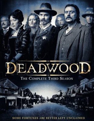 Deadwood movie poster (2004) wooden framed poster