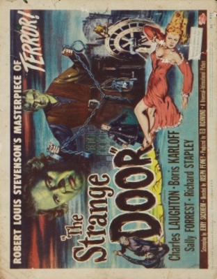 The Strange Door movie poster (1951) wood print