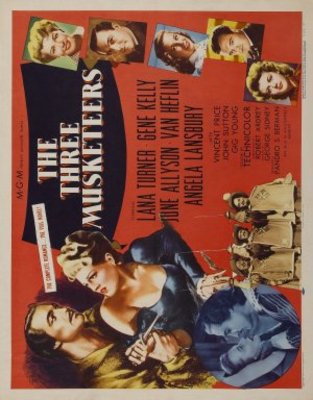 The Three Musketeers movie poster (1948) pillow