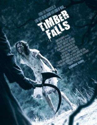 Timber Falls movie poster (2008) wooden framed poster