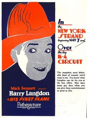 His First Flame movie poster (1927) tote bag