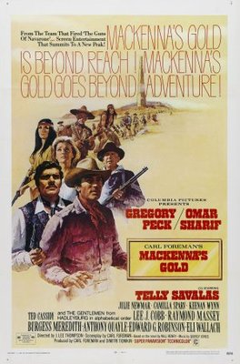 Mackenna's Gold movie poster (1969) metal framed poster