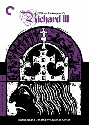 Richard III movie poster (1955) metal framed poster