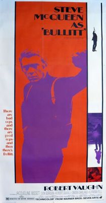 Bullitt movie poster (1968) wooden framed poster