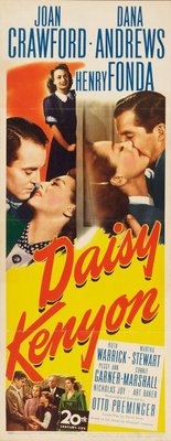 Daisy Kenyon movie poster (1947) metal framed poster