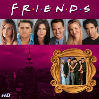 Friends movie poster (1994) metal framed poster