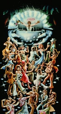 Thank God It's Friday movie poster (1978) canvas poster
