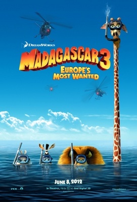 Madagascar 3 movie poster (2012) poster