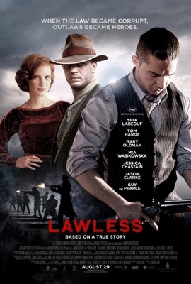 Lawless movie poster (2012) canvas poster