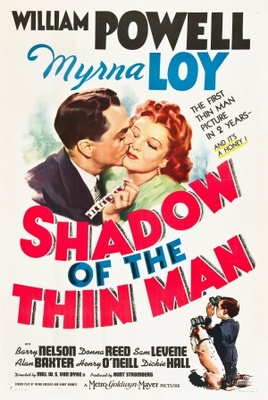 Shadow of the Thin Man movie poster (1941) wood print