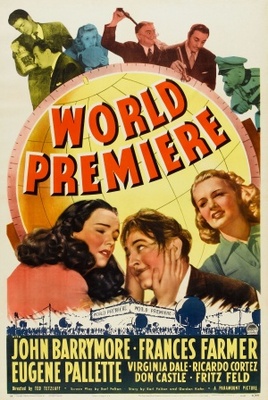 World Premiere movie poster (1941) metal framed poster